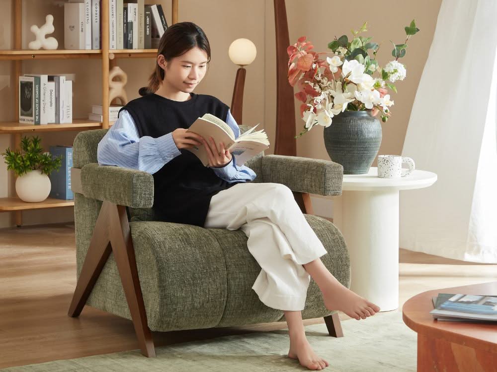 Frank Armchair Green Bundle of 2