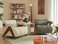 Frank Armchair Green Bundle of 2