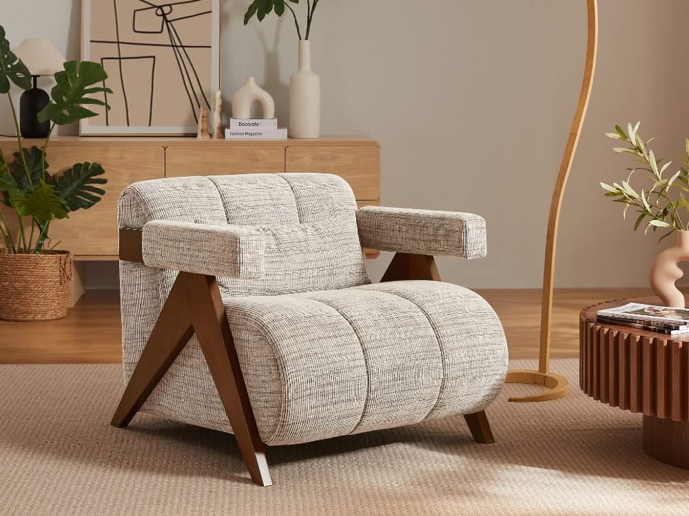 Frank Armchair Tweed Bundle of 2
