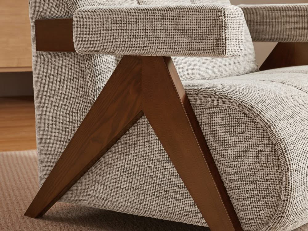 Frank Armchair Tweed Bundle of 2