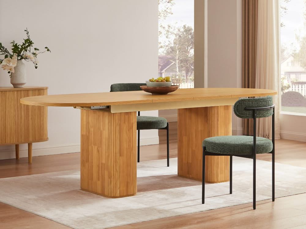 Tate Extendable Dining Table - Natural
