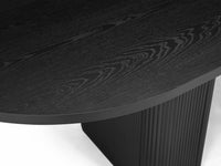 Tate 6/8/10 Seater Extendable Black Dining Table Set